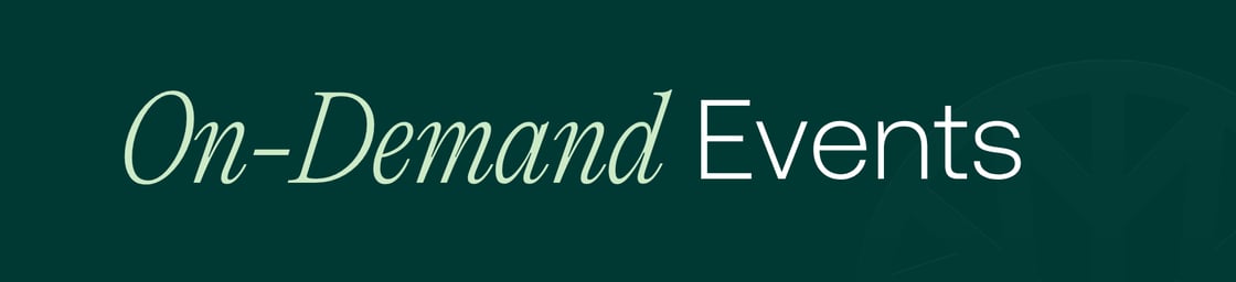 On-Demand Events